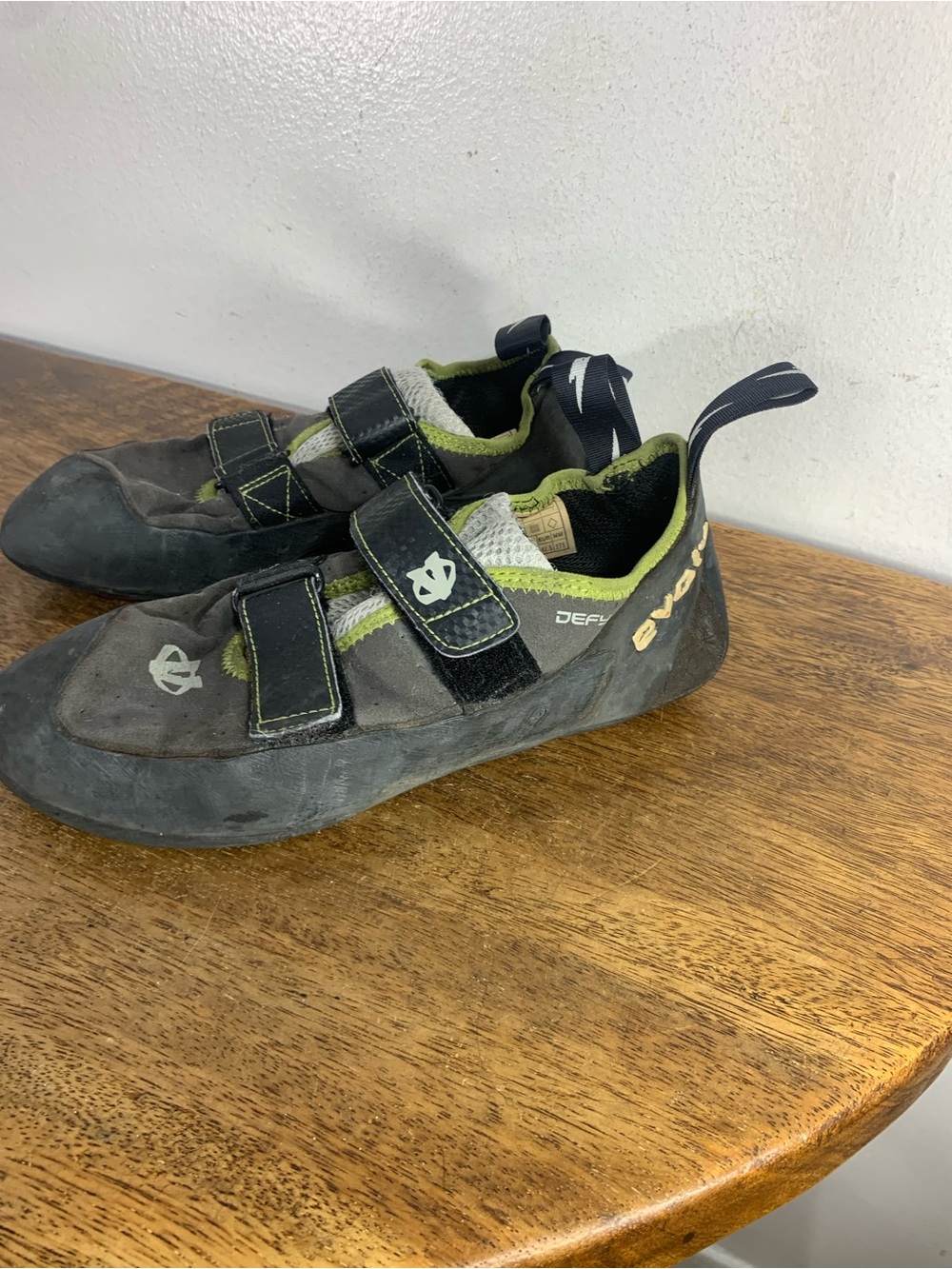 Climbing shoes